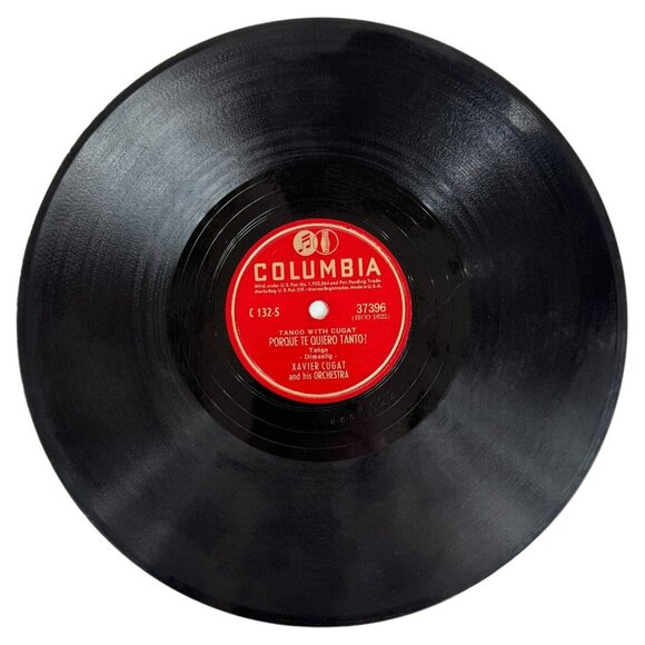 Xavier Cugat - Caminito / Porque Te Quiero Tanto? - 37396 Columbia 78rpm Shellac - Picture 3 of 4